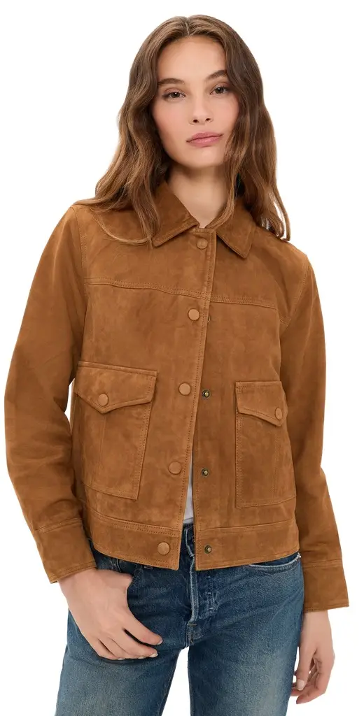 The Suede Boxy Jacket The Suede Boxy Jacket