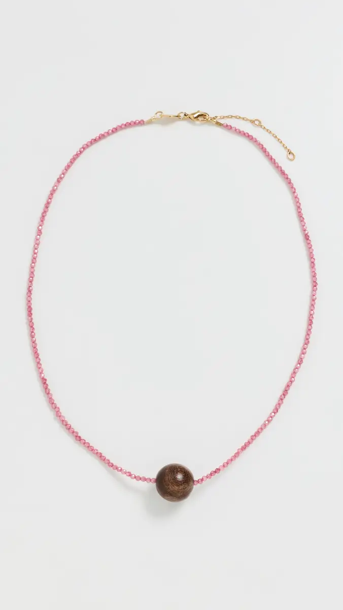 ANNI LU Pink Mood Necklace | Thumbnail 2