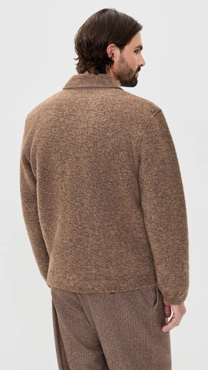 UNIVERSAL WORKS Wool Fleece Rams Jacket | Thumbnail 3