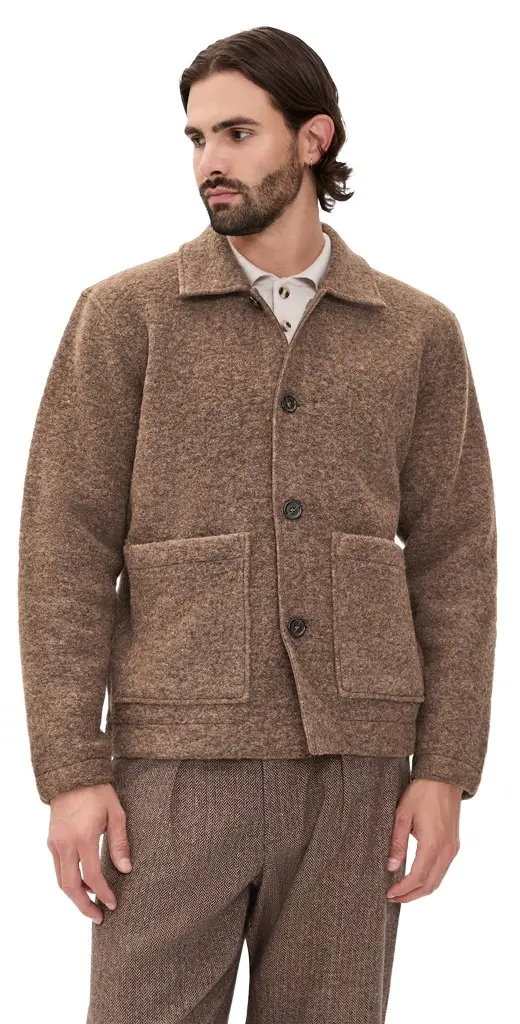 UNIVERSAL WORKS Wool Fleece Rams Jacket