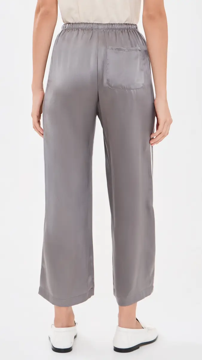 DONNI. DONNI. The Silk Stripe Crop Pants | Thumbnail 3