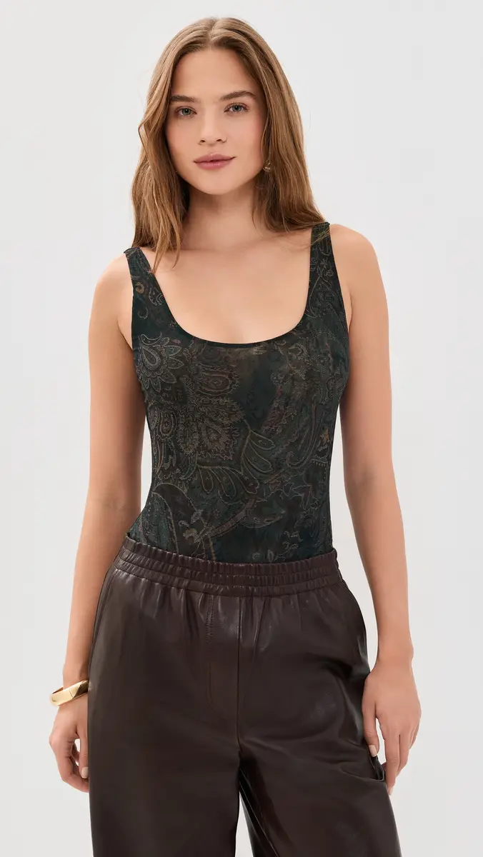 L'Agence Kalea Scoop Neck Thong Bodysuit | Thumbnail 2 L'Agence Kalea Scoop Neck Thong Bodysuit | Thumbnail 2