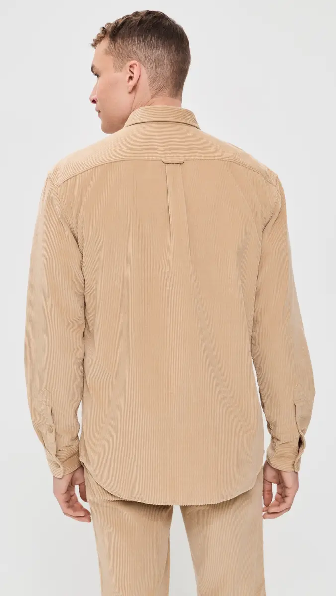 Lacoste Corduroy Button Down Shirt | Thumbnail 3 Lacoste Corduroy Button Down Shirt | Thumbnail 3