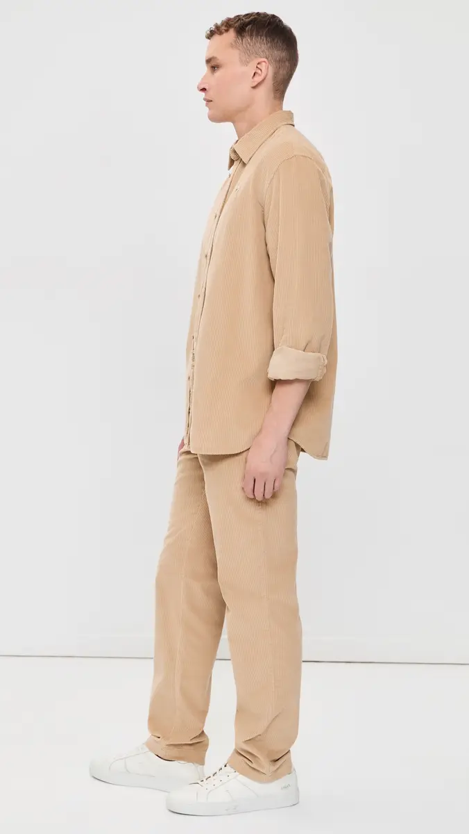Lacoste Corduroy Button Down Shirt | Thumbnail 4 Lacoste Corduroy Button Down Shirt | Thumbnail 4