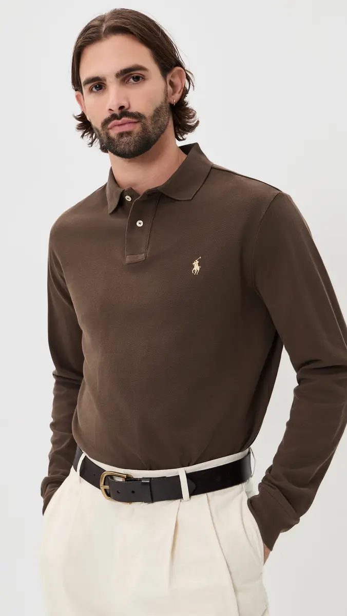 Polo Ralph Lauren Classic Fit Long Sleeve Polo | Thumbnail 2 Polo Ralph Lauren Classic Fit Long Sleeve Polo | Thumbnail 2