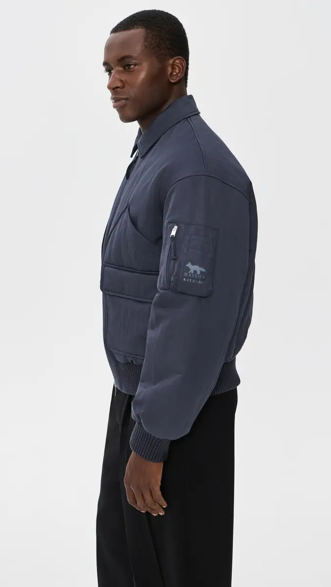 Maison Kitsuné Bomber Jacket | Thumbnail 5 Maison Kitsuné Bomber Jacket | Thumbnail 5