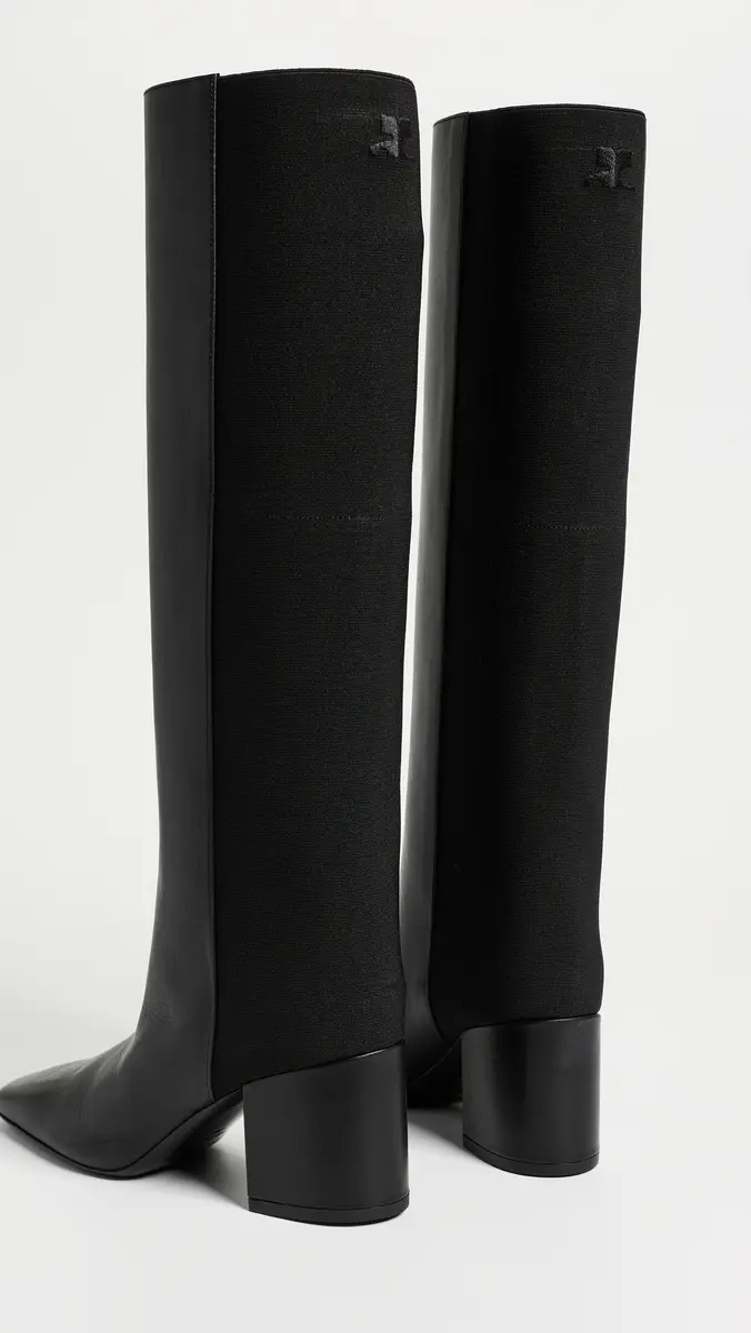 Courrèges Heritage Bi Material Boots | Thumbnail 4 Courrèges Heritage Bi Material Boots | Thumbnail 4