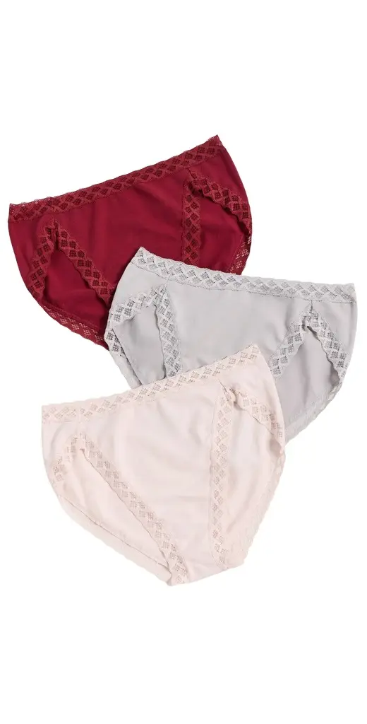 Natori Bliss French Cut Panties 3 Pack