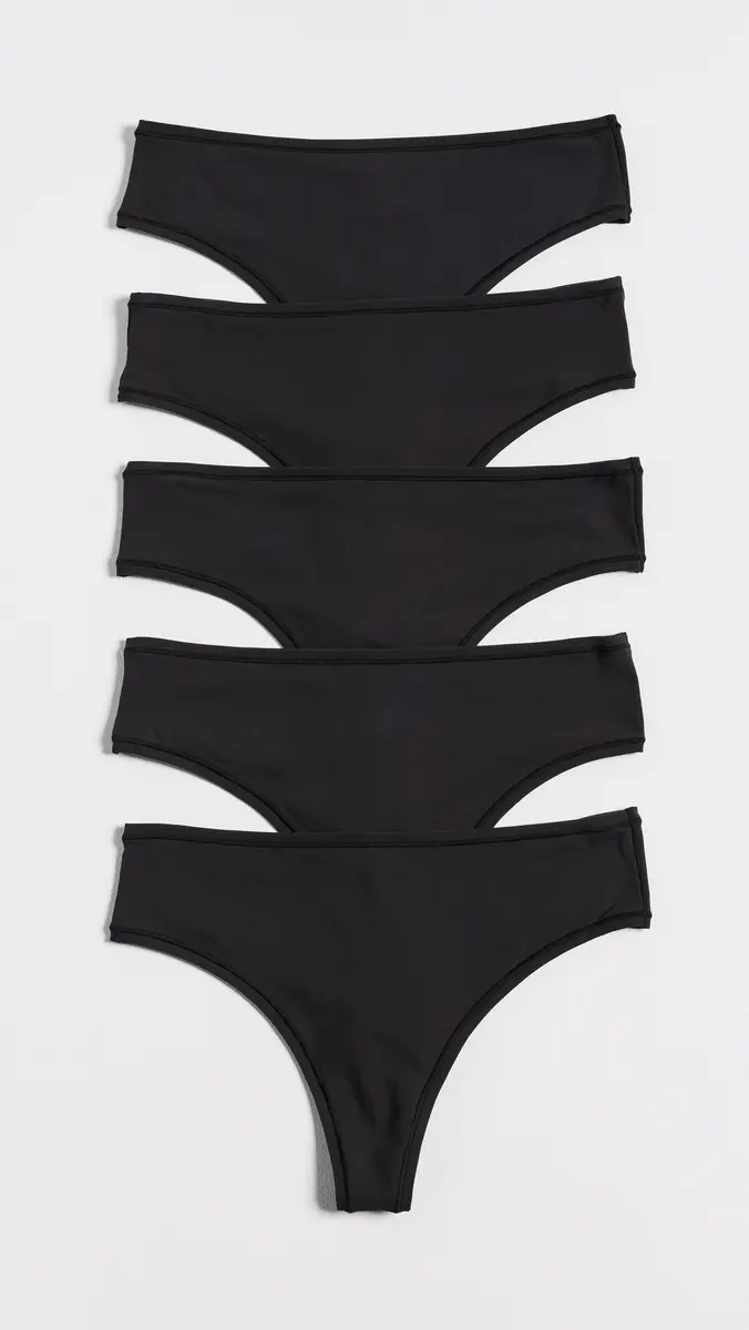 Skims Fits Everybody Thong Panties 5 Pack | Thumbnail 2 Skims Fits Everybody Thong Panties 5 Pack | Thumbnail 2