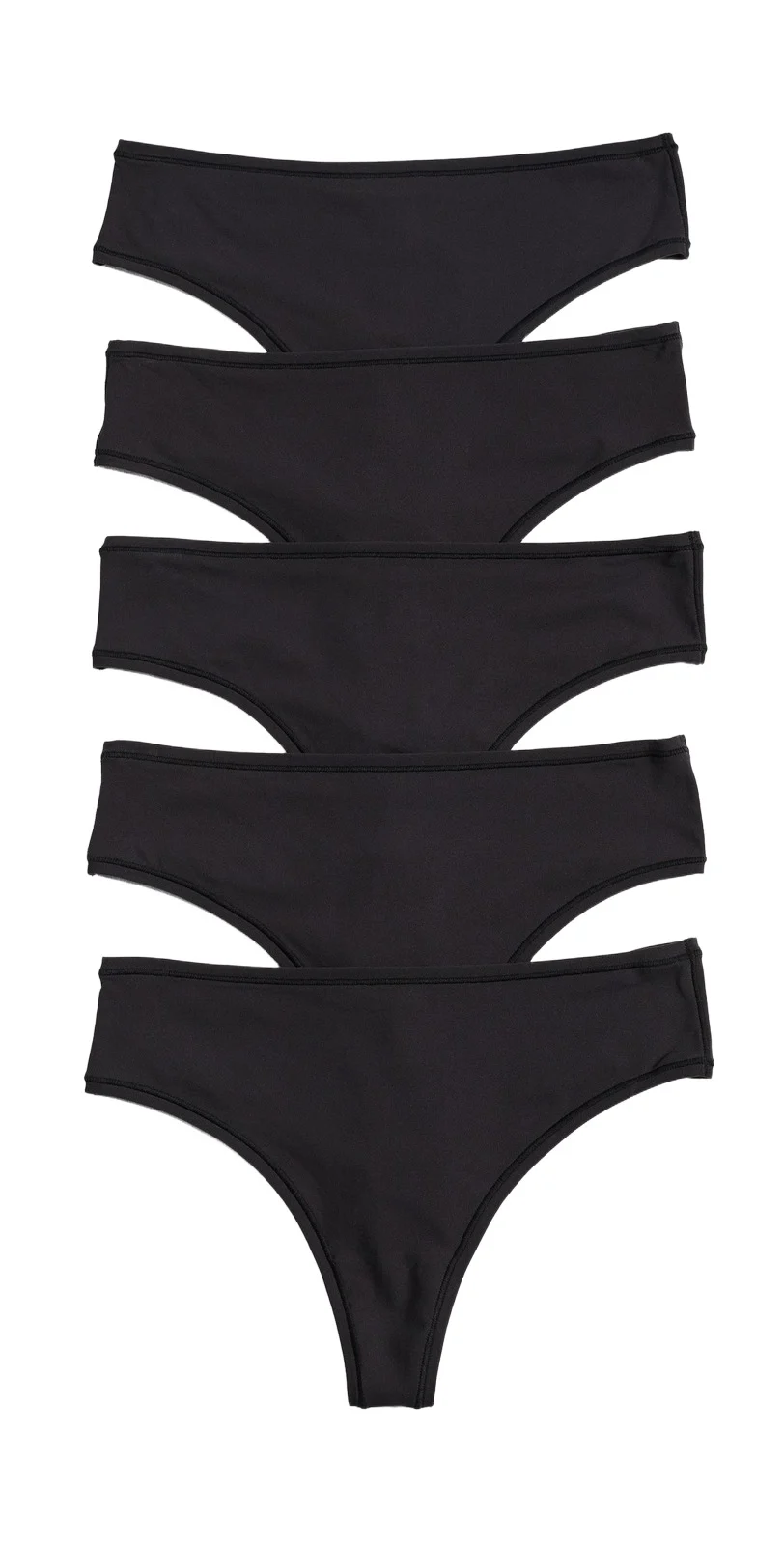 Skims Fits Everybody Thong Panties 5 Pack