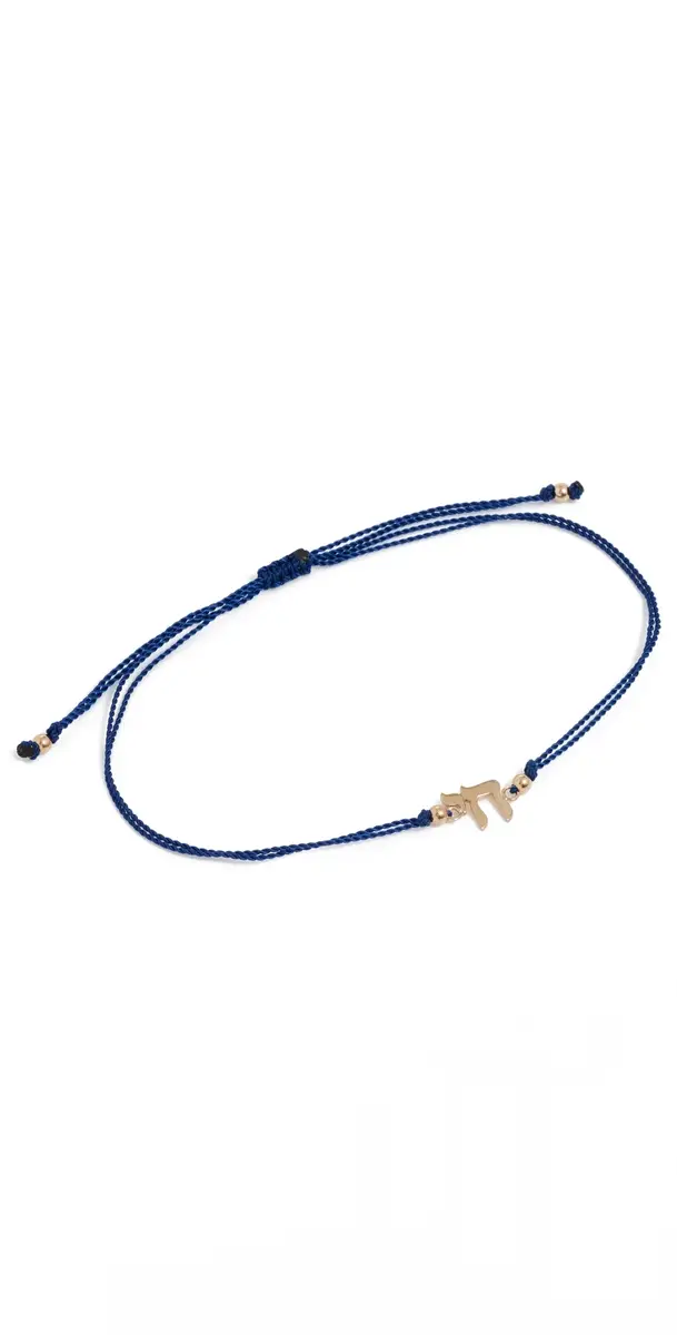 Zoë Chicco 14k Gold Midi Bitty Chai Cord Bracelet