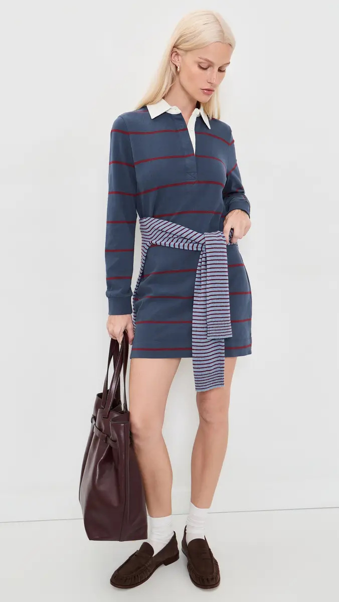 Marine Layer Rugby Mini Dress | Thumbnail 5 Marine Layer Rugby Mini Dress | Thumbnail 5