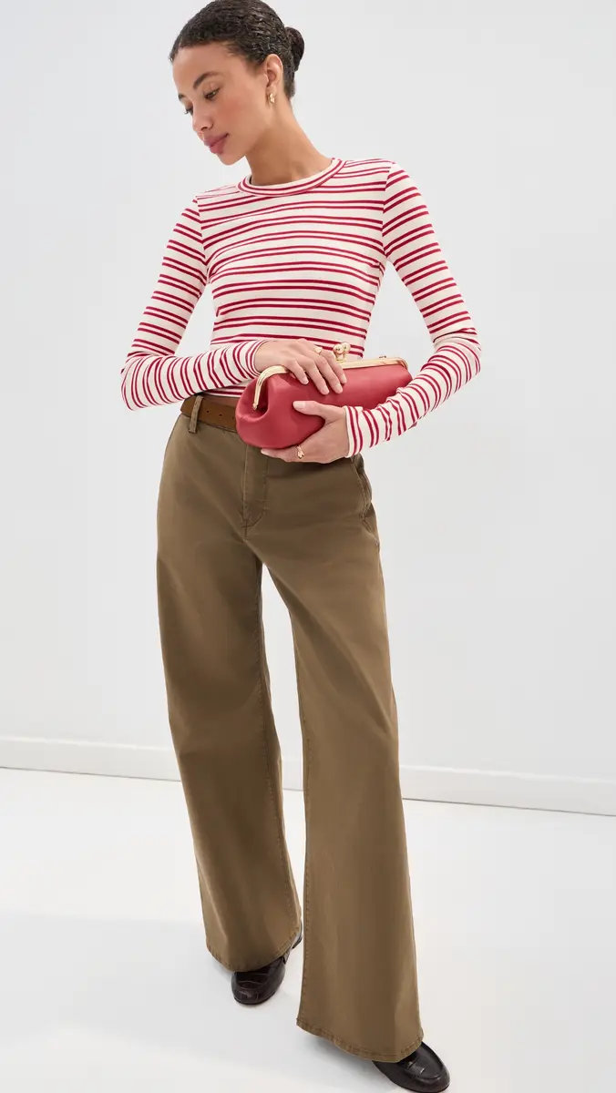 LE BOP Hadley Long Sleeve Cropped Tee | Thumbnail 5 LE BOP Hadley Long Sleeve Cropped Tee | Thumbnail 5