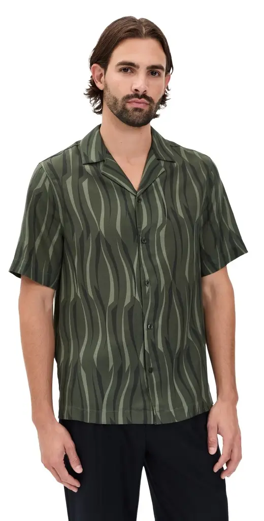 Frescobol Carioca Roberto Vento Print Shirt