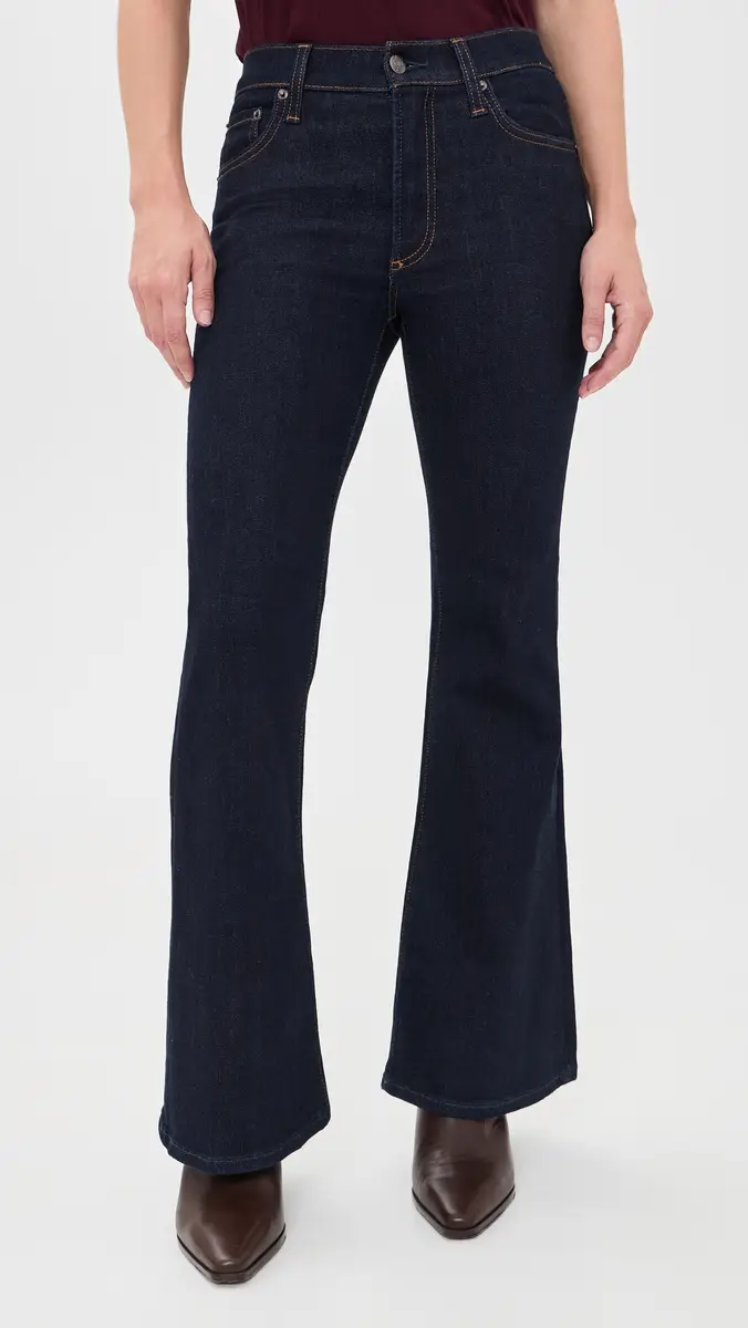 Pistola Kinsley Petite Mid Rise Ultra Flare Jeans | Thumbnail 2 Pistola Kinsley Petite Mid Rise Ultra Flare Jeans | Thumbnail 2
