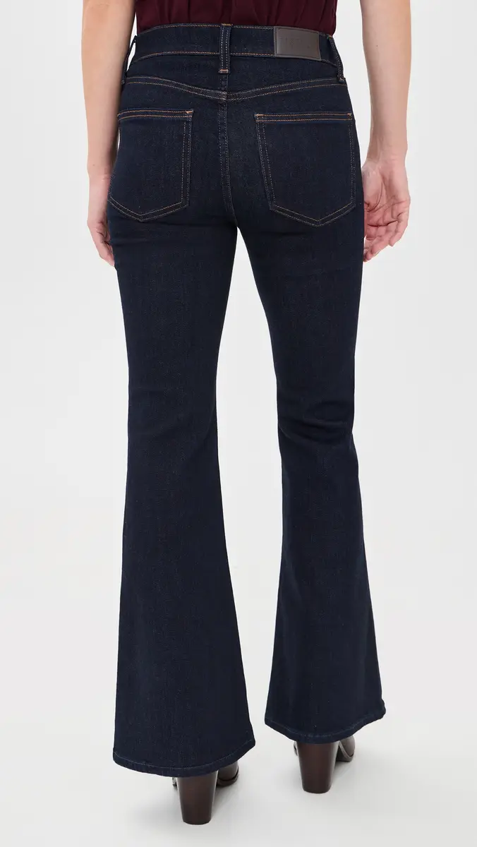 Pistola Kinsley Petite Mid Rise Ultra Flare Jeans | Thumbnail 3 Pistola Kinsley Petite Mid Rise Ultra Flare Jeans | Thumbnail 3