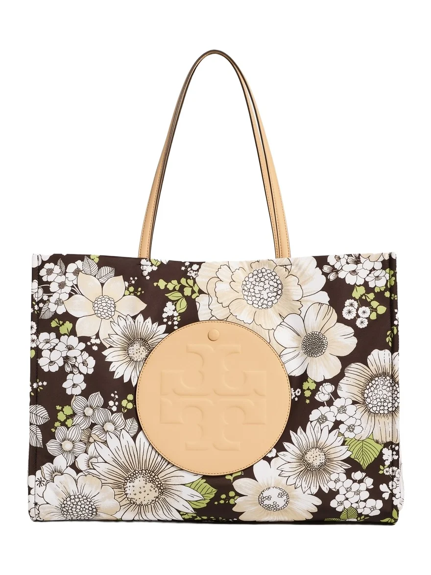 Tory Burch Ella Nylon Printed Tote