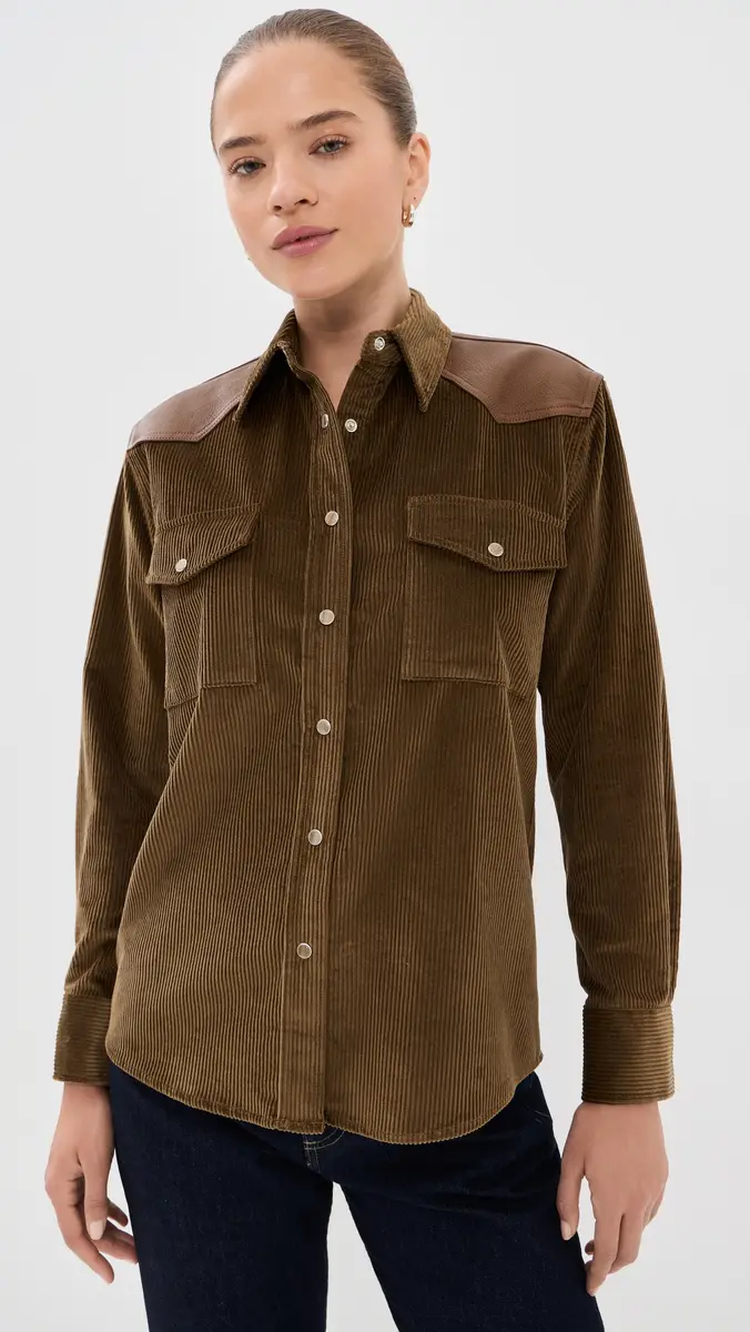TWP Cowboy Take Me Away Corduroy Shirt | Thumbnail 3 TWP Cowboy Take Me Away Corduroy Shirt | Thumbnail 3