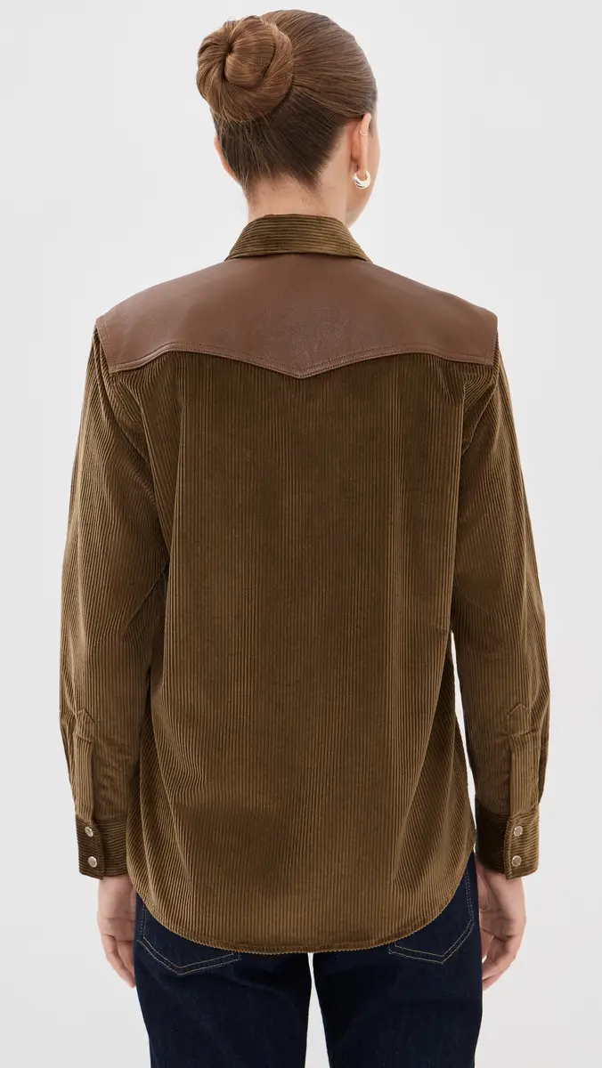 TWP Cowboy Take Me Away Corduroy Shirt | Thumbnail 4 TWP Cowboy Take Me Away Corduroy Shirt | Thumbnail 4