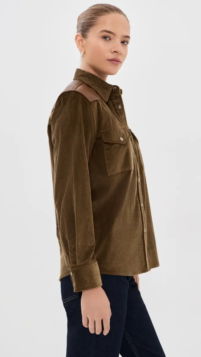 TWP Cowboy Take Me Away Corduroy Shirt | Thumbnail 5 TWP Cowboy Take Me Away Corduroy Shirt | Thumbnail 5