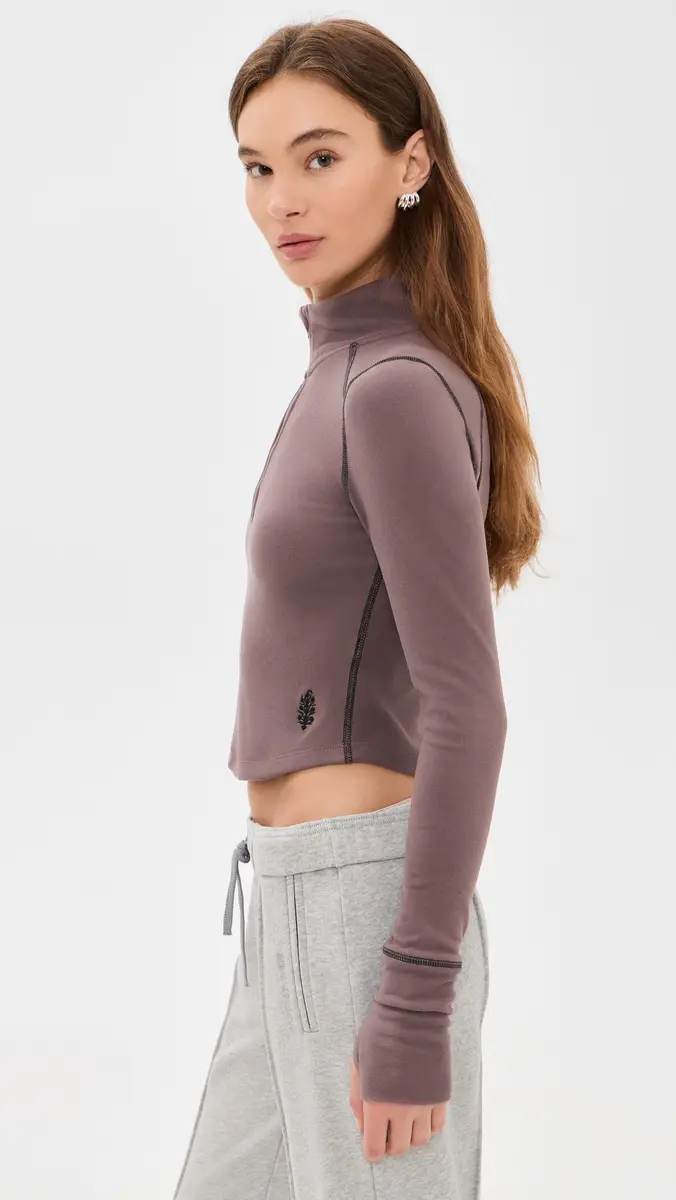 FP Movement Retro Rider Quarter Zip | Thumbnail 4 FP Movement Retro Rider Quarter Zip | Thumbnail 4