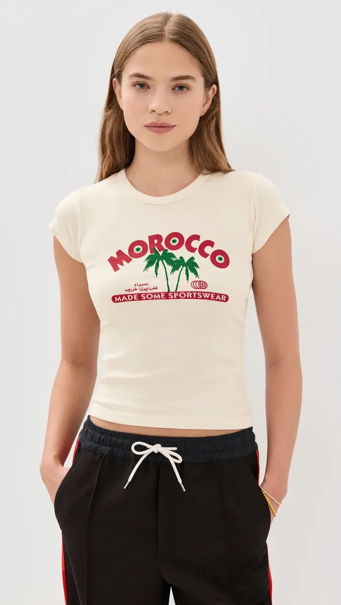 Made Some Sportswear Morocco Baby Tee | Thumbnail 2 Made Some Sportswear Morocco Baby Tee | Thumbnail 2
