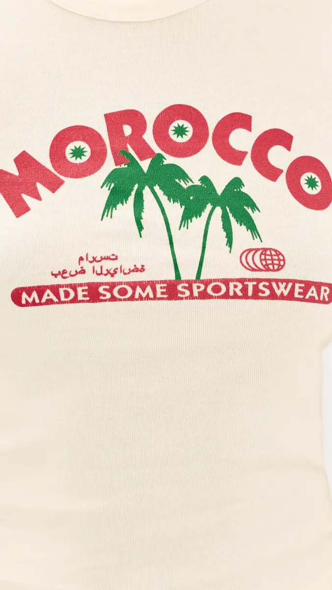 Made Some Sportswear Morocco Baby Tee | Thumbnail 6 Made Some Sportswear Morocco Baby Tee | Thumbnail 6
