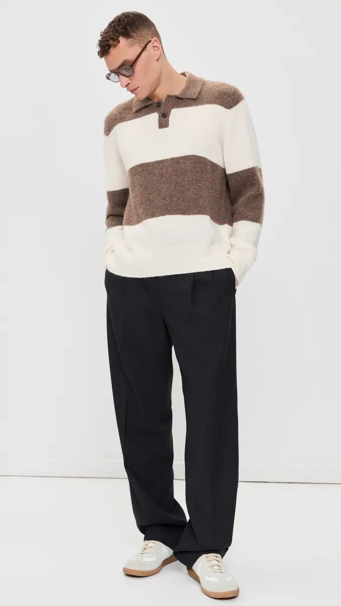 Corridor Brushed Knit Rugby Sweater | Thumbnail 2