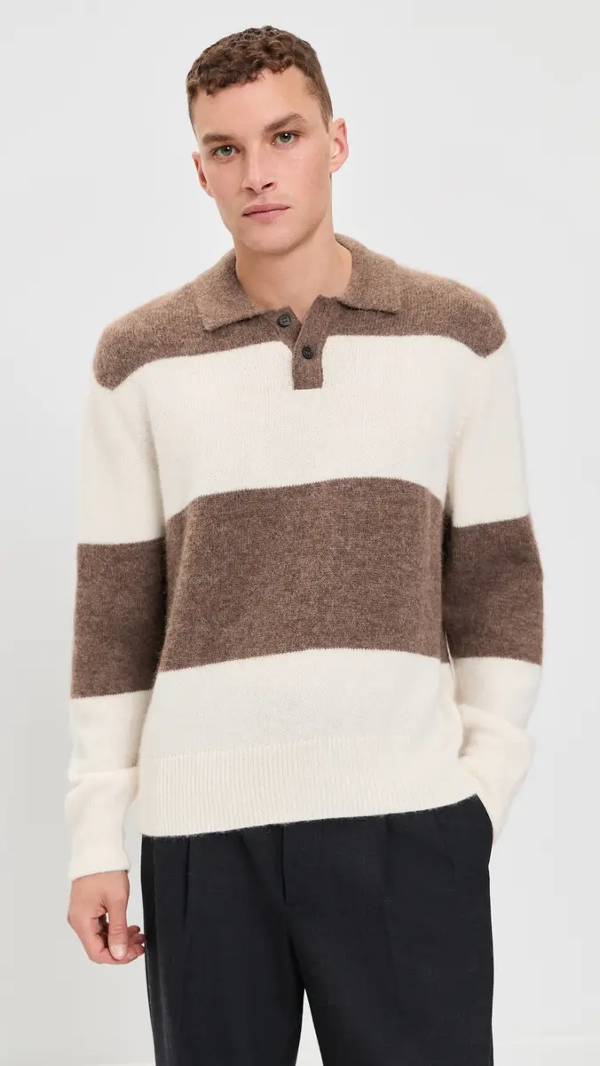 Corridor Brushed Knit Rugby Sweater | Thumbnail 3