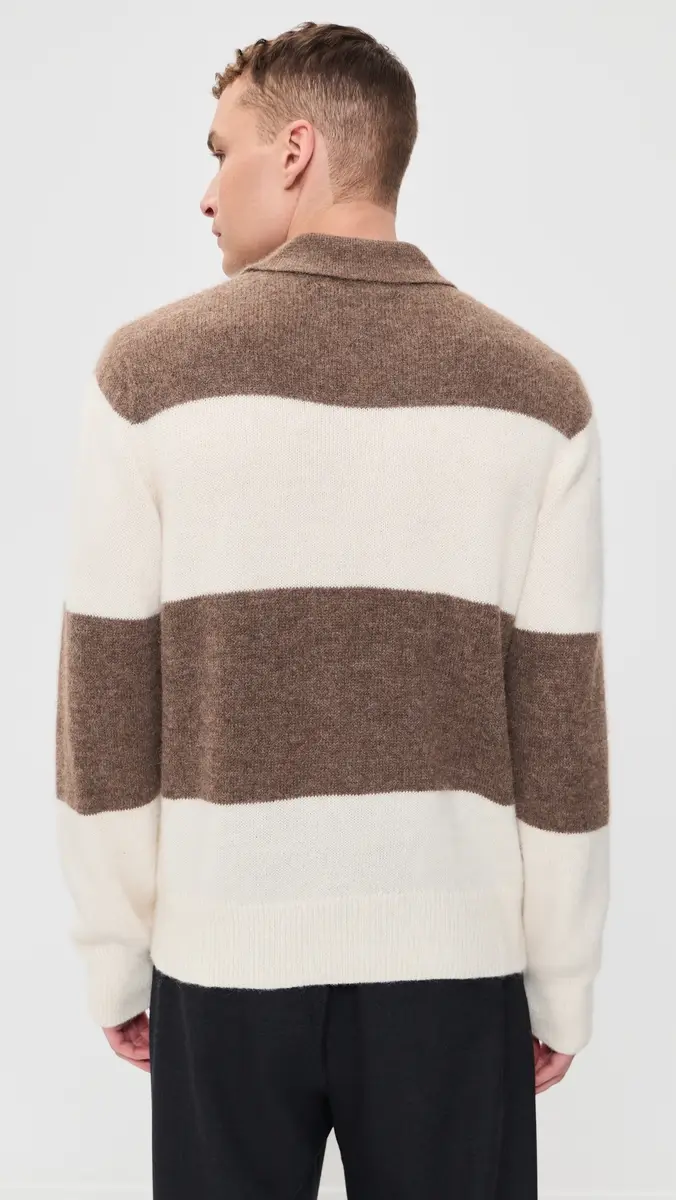 Corridor Brushed Knit Rugby Sweater | Thumbnail 4
