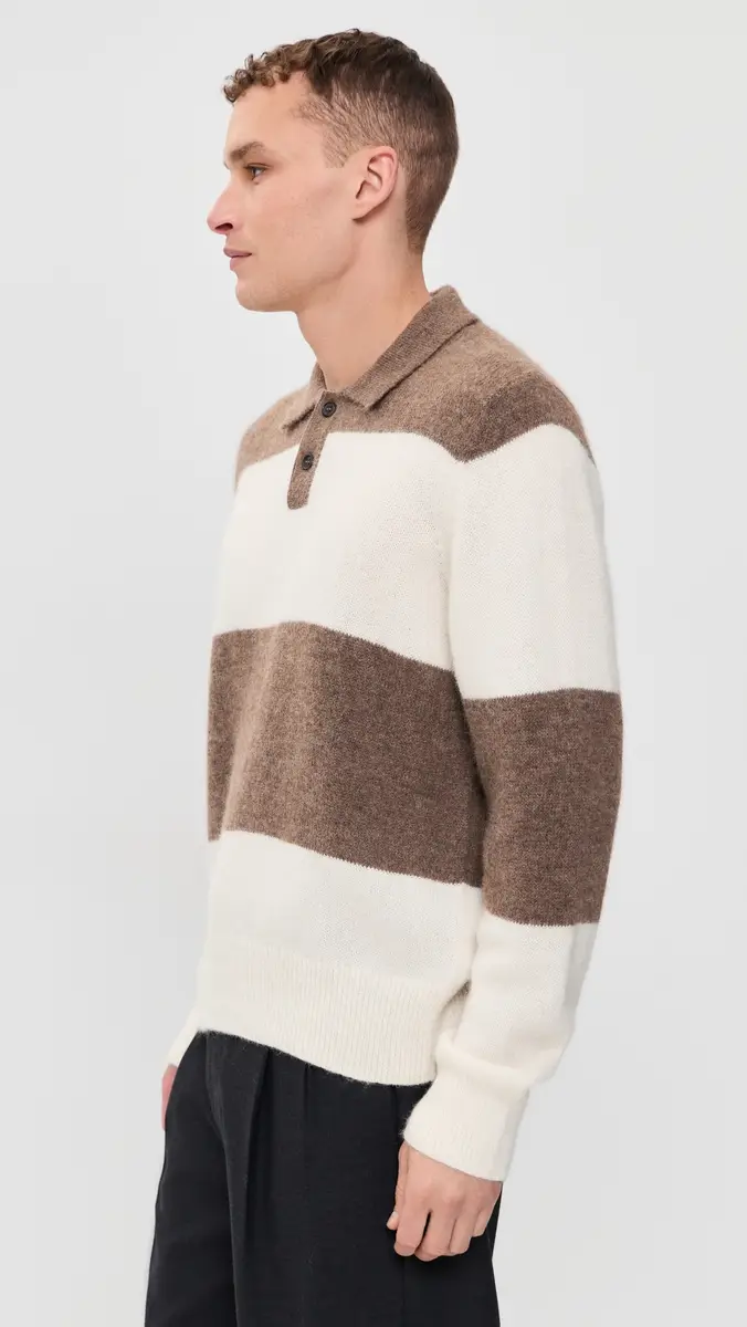 Corridor Brushed Knit Rugby Sweater | Thumbnail 5