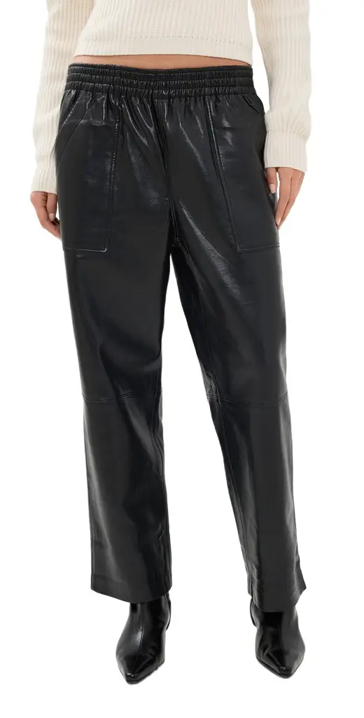 Anine Bing Billy Recycled Leather Pants