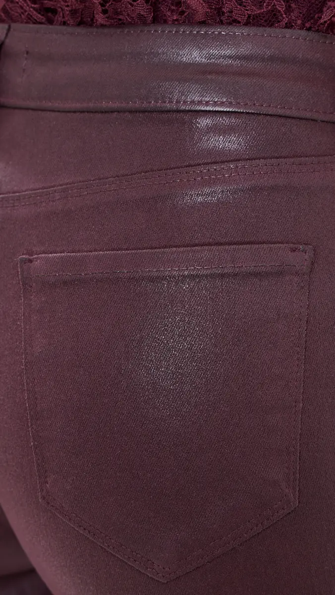 L'Agence Clayton High Rise Wide Leg Faux Leather Jeans | Thumbnail 6 L'Agence Clayton High Rise Wide Leg Faux Leather Jeans | Thumbnail 6
