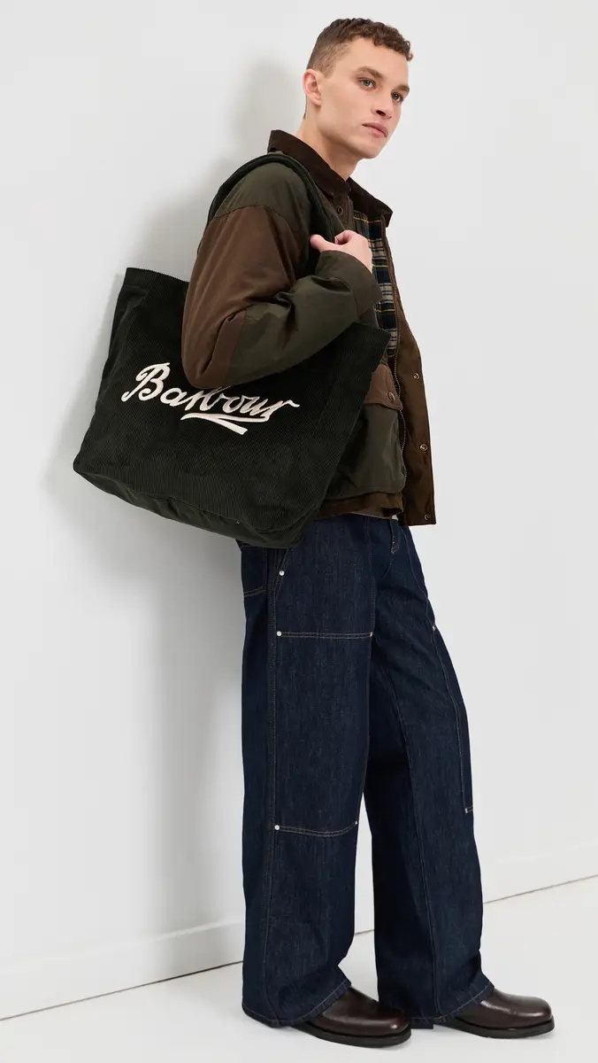 Barbour Carrick Cord Tote Bag | Thumbnail 4 Barbour Carrick Cord Tote Bag | Thumbnail 4
