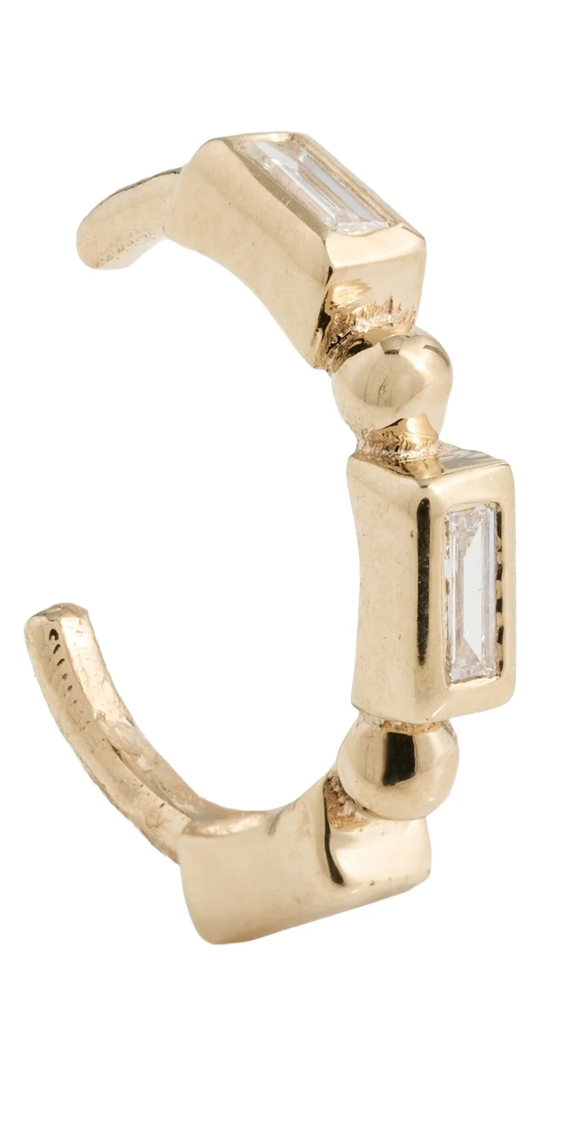 Zoë Chicco 14k Gold Baguette Diamond Ear Cuff