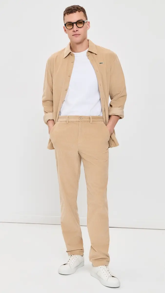 Lacoste Corduroy Trousers | Thumbnail 5 Lacoste Corduroy Trousers | Thumbnail 5