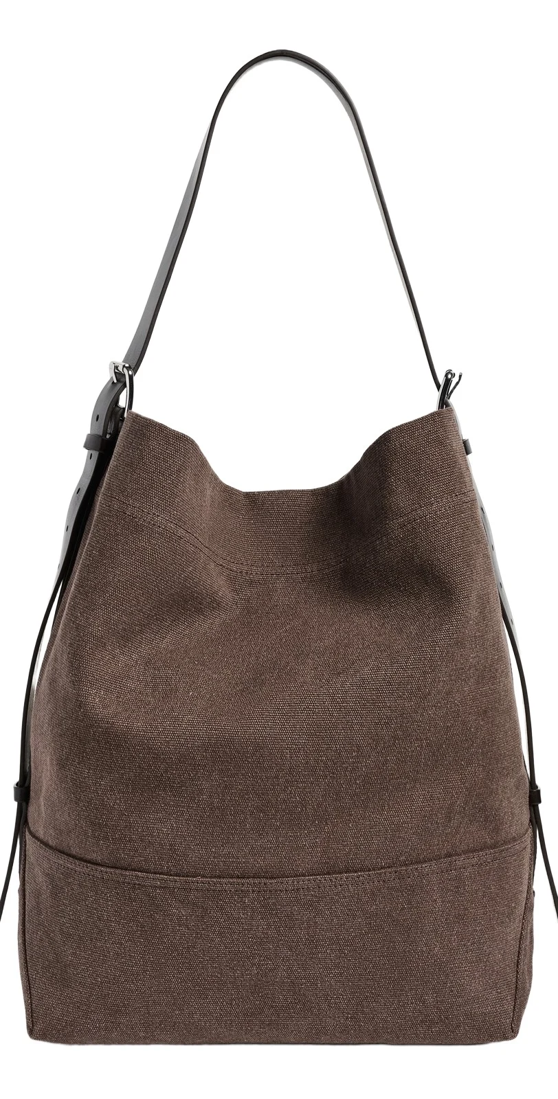 Belted Tote Bag