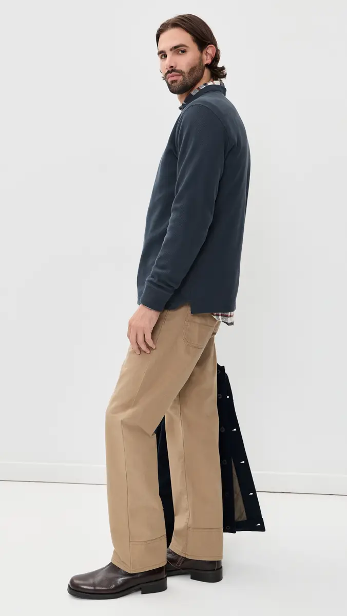 Filson Waffle Knit Thermal Crewneck | Thumbnail 4 Filson Waffle Knit Thermal Crewneck | Thumbnail 4