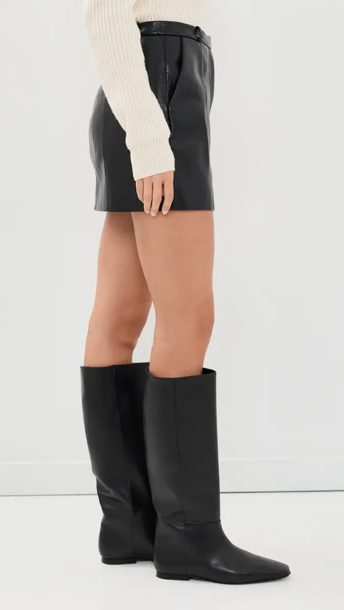 Anine Bing Benedict Mini Skirt | Thumbnail 4 Anine Bing Benedict Mini Skirt | Thumbnail 4