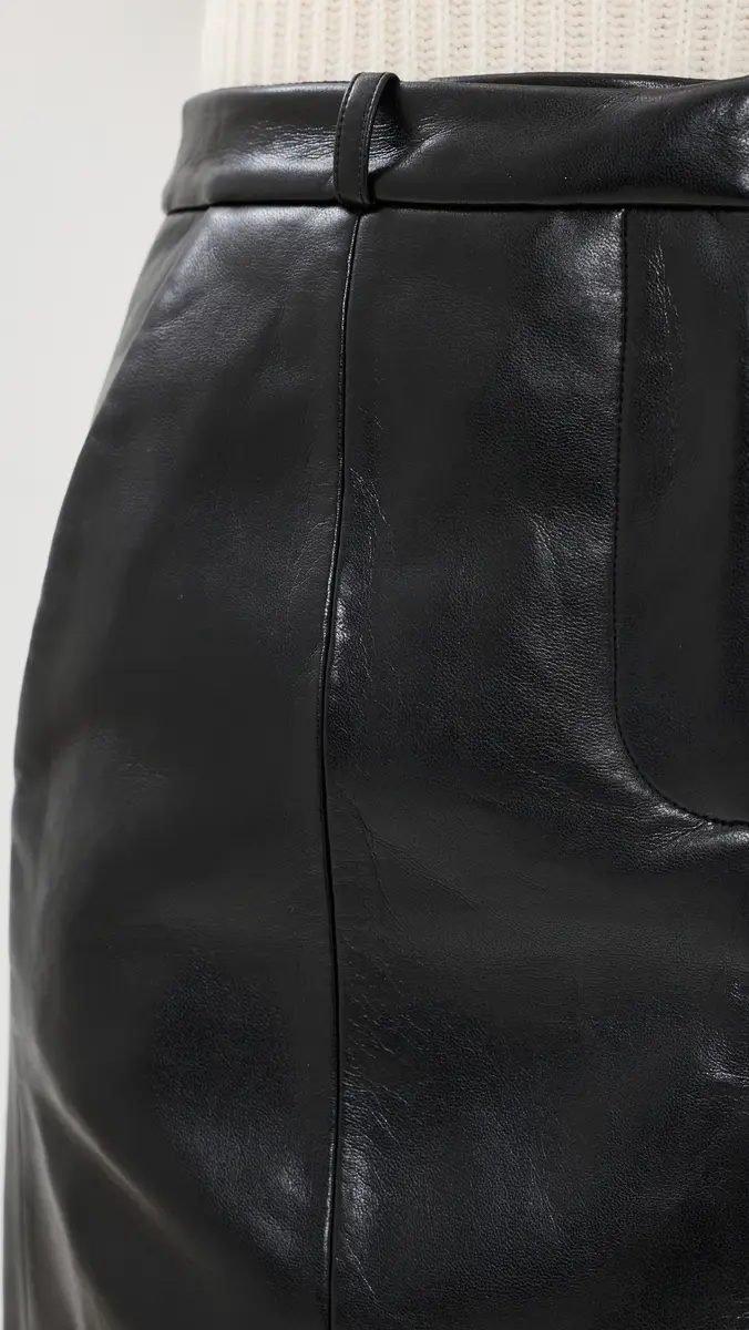 Anine Bing Benedict Mini Skirt | Thumbnail 6 Anine Bing Benedict Mini Skirt | Thumbnail 6