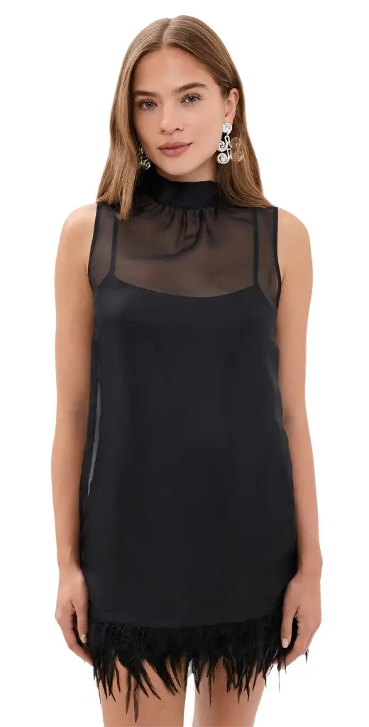 Albee Silk Mini Dress Albee Silk Mini Dress