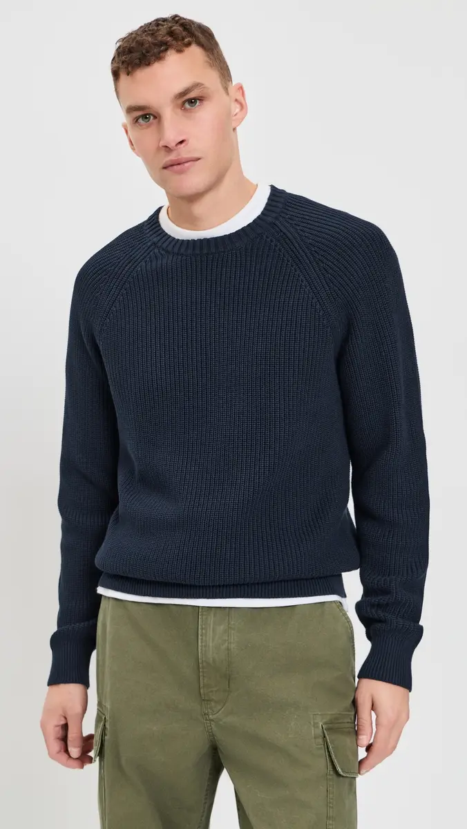 Madewell Fisherman Raglan Crew Sweater | Thumbnail 2 Madewell Fisherman Raglan Crew Sweater | Thumbnail 2