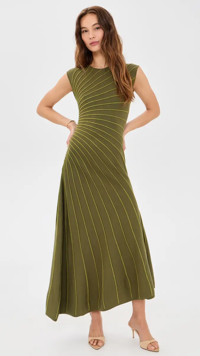 Amur Freya Pleated Knit Dress | Thumbnail 2 Amur Freya Pleated Knit Dress | Thumbnail 2