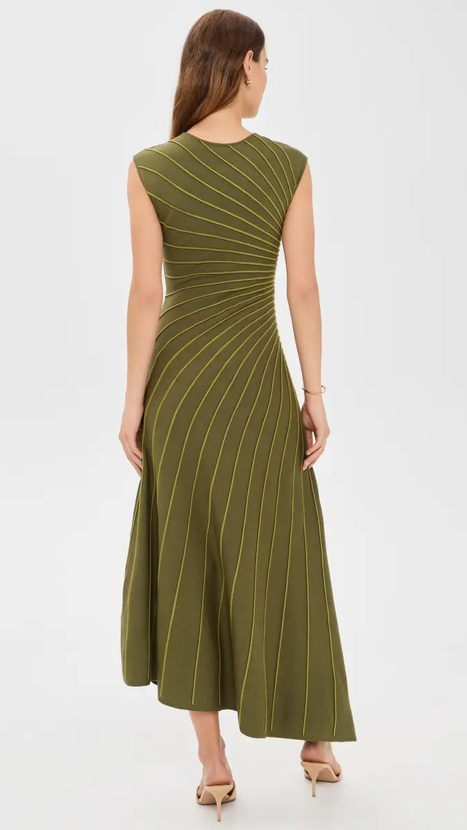 Amur Freya Pleated Knit Dress | Thumbnail 3 Amur Freya Pleated Knit Dress | Thumbnail 3