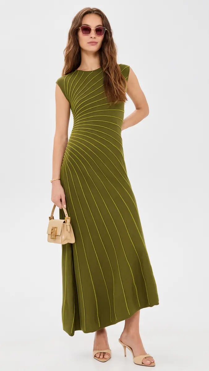 Amur Freya Pleated Knit Dress | Thumbnail 5 Amur Freya Pleated Knit Dress | Thumbnail 5