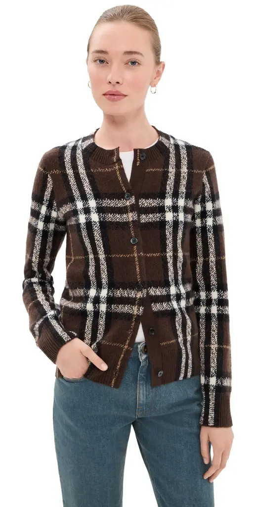 Clara Checkered Cardigan Clara Checkered Cardigan