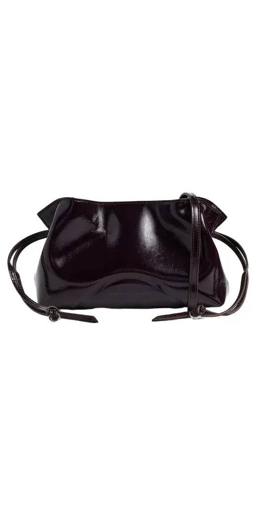 Ella Faux Leather Distressed Drawstring Pouch Ella Faux Leather Distressed Drawstring Pouch
