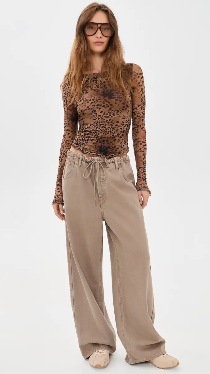 Free People Lilly Printed Long Sleeve Top | Thumbnail 5 Free People Lilly Printed Long Sleeve Top | Thumbnail 5