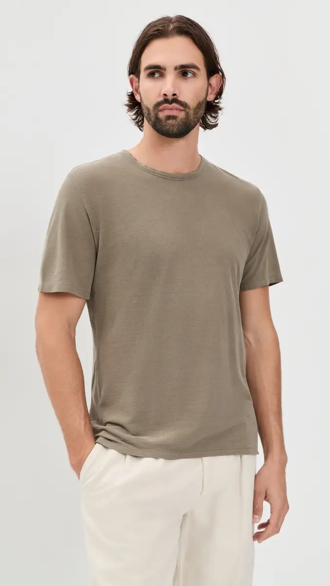 Alex Crane Crepe Tee | Thumbnail 2 Alex Crane Crepe Tee | Thumbnail 2