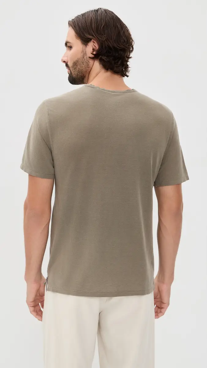 Alex Crane Crepe Tee | Thumbnail 3 Alex Crane Crepe Tee | Thumbnail 3
